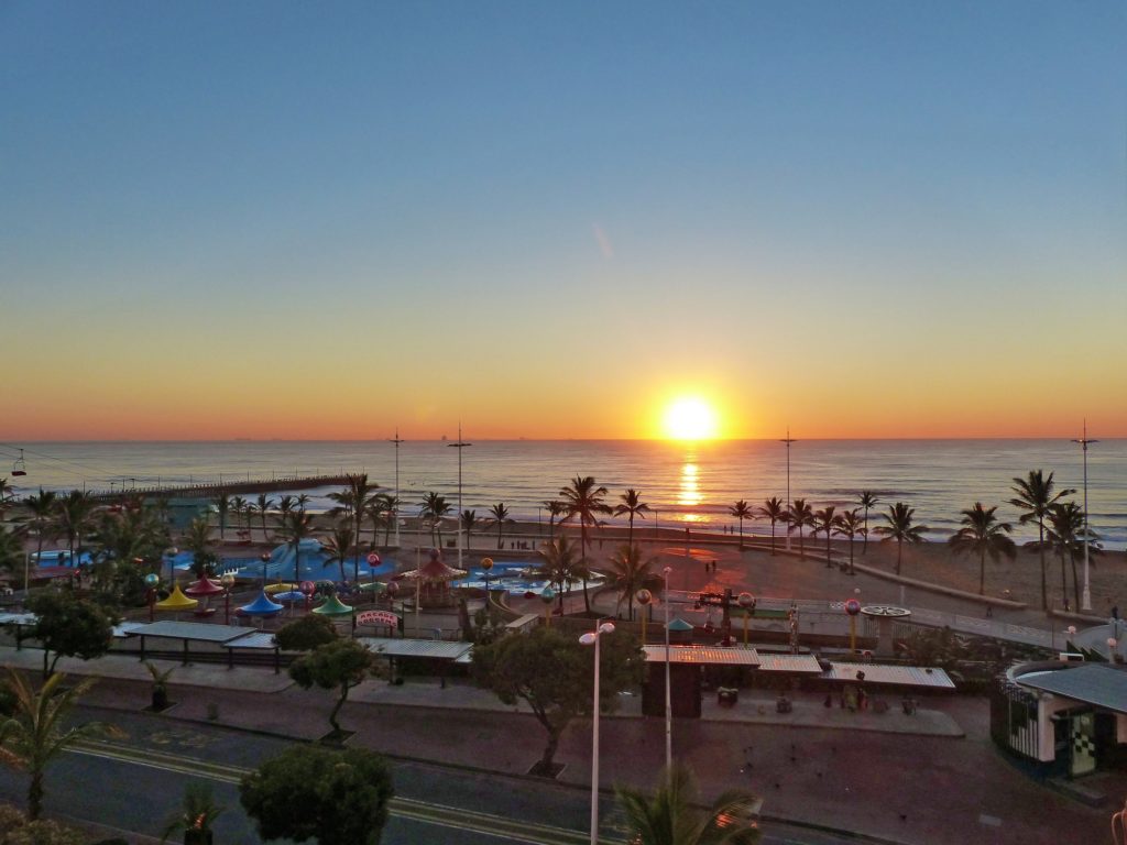 Durban bei Sonnenuntergang