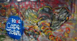 Südafrika  Graffiti in Kapstadt Khayelitsha